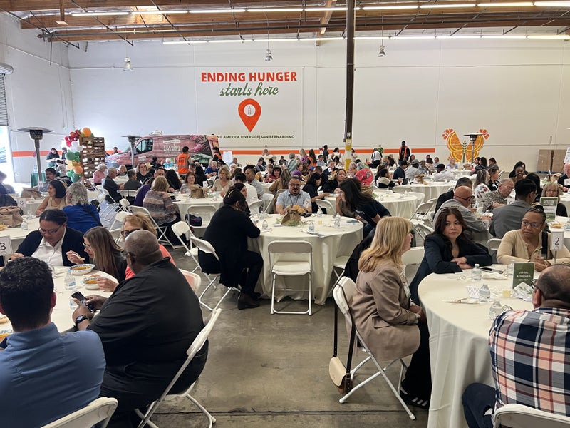 Feeding America Riverside San Bernardino Luncheon Event - Slide 