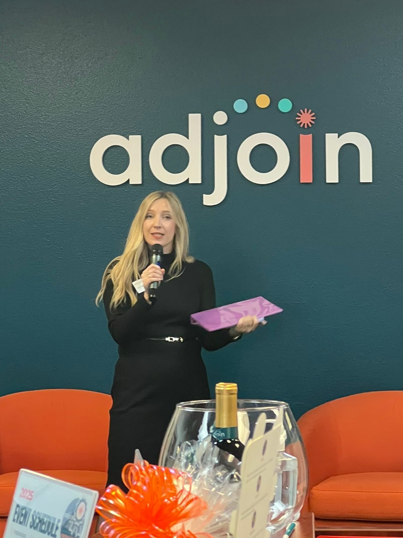 Adjoin Networking Mixer 2025: Supporting Causes & Community - Slide 