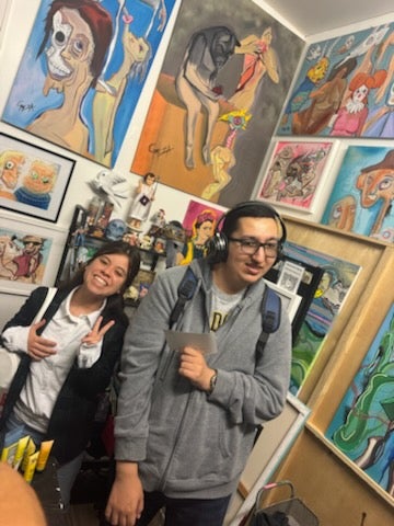 Visiting Meza's Studio in Barrio Logan This Month - Slide 